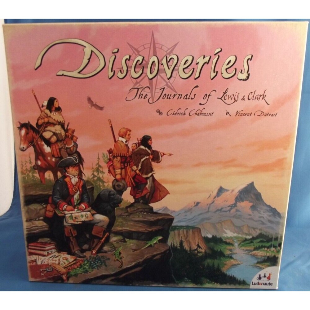 Discoveries The Journals of Lewis and Clark - Asmodee Board Game COMPLETE